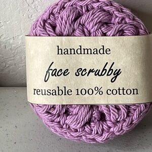 Handmade Face Scrubby - Lavender